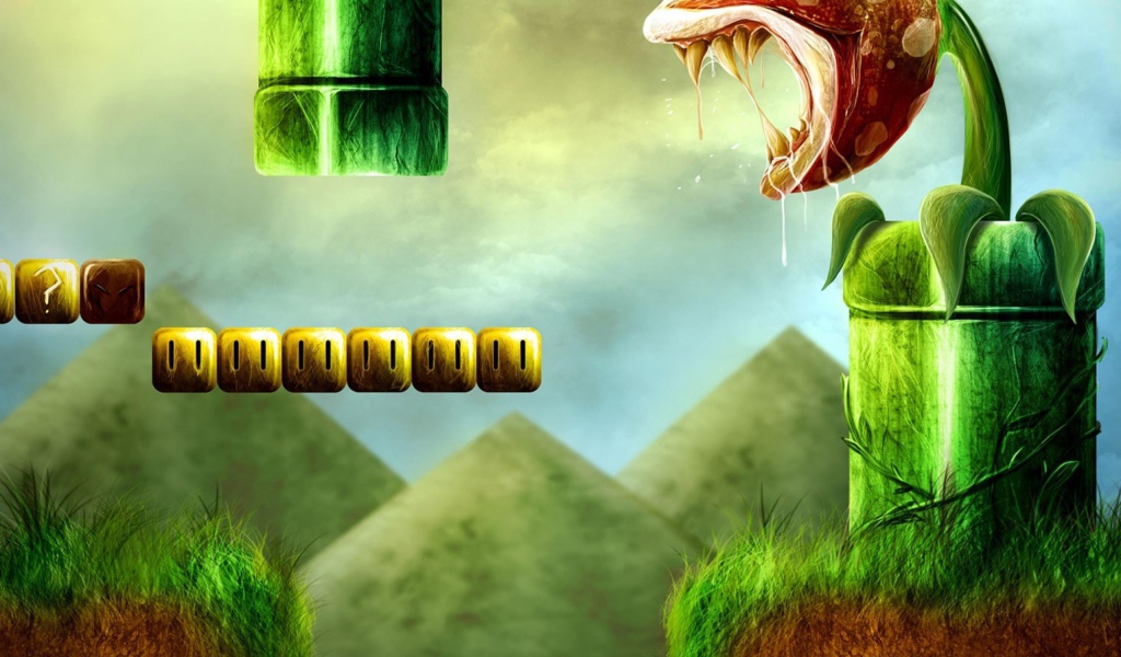 Фон Супер Марио