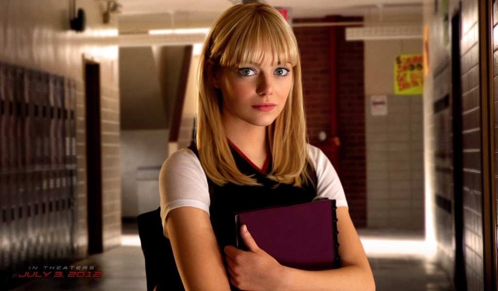 Эмма Стоун - в фильме Новый Человек Паук