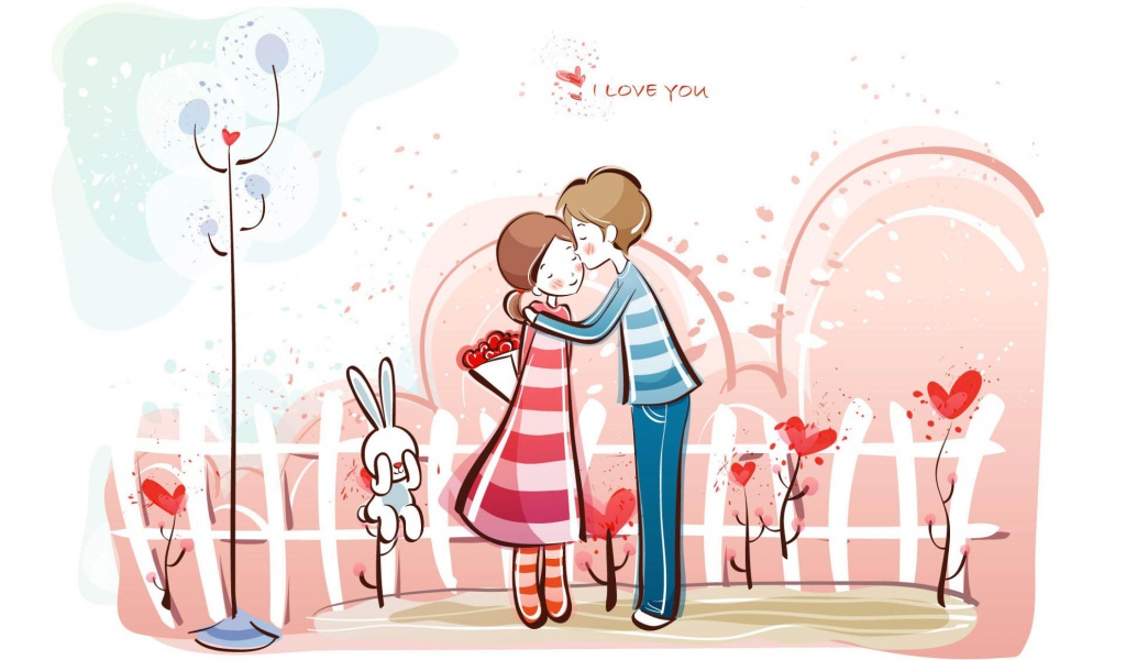 Целующаяся пара