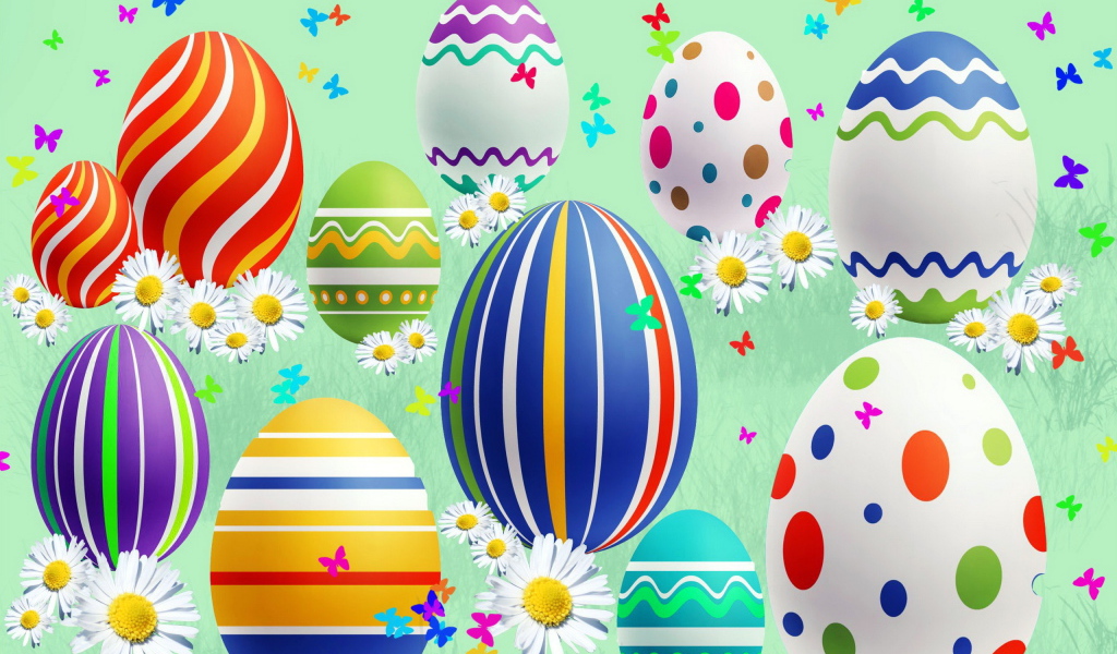 Раскрашенные яйца