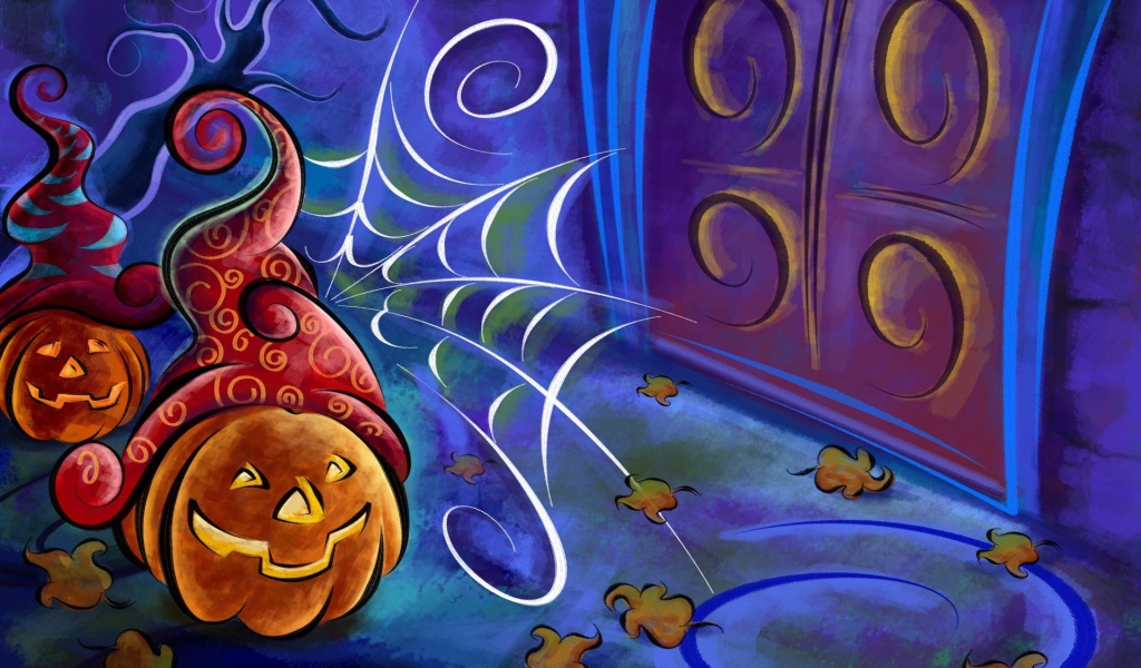 Тыква в шляпе