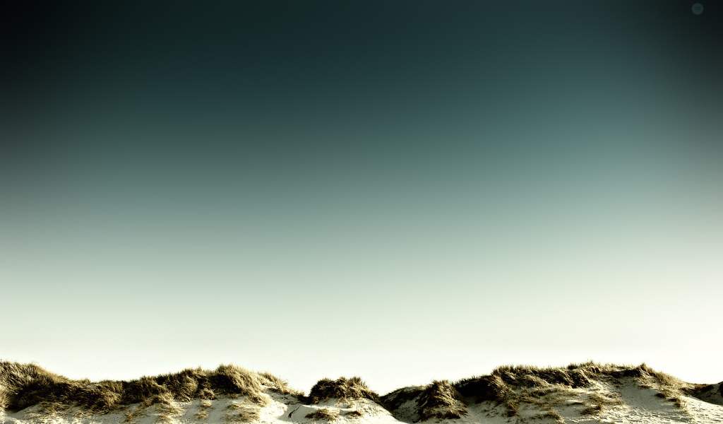 Песочные дюны на пляже