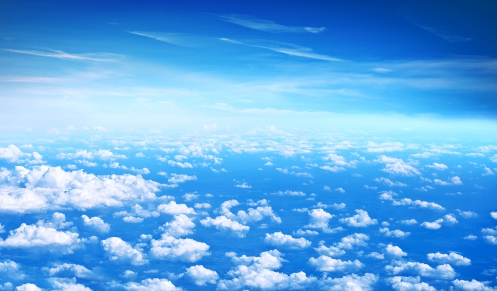 Белоснежные облака