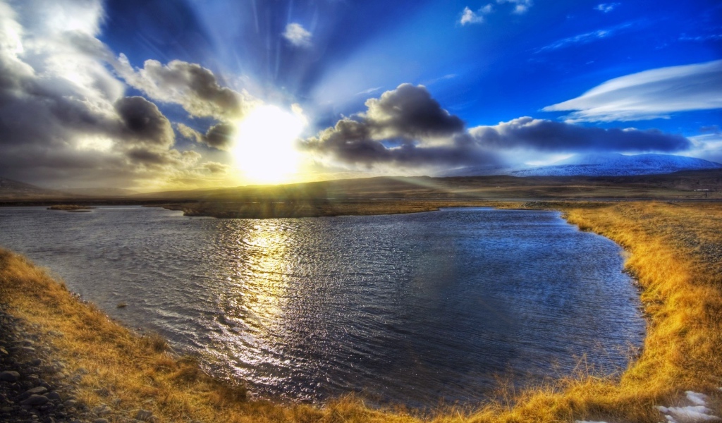 Красивый рассвет