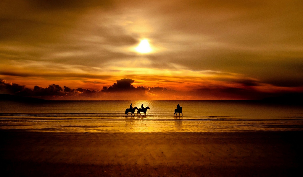 Прогулка на лошадях