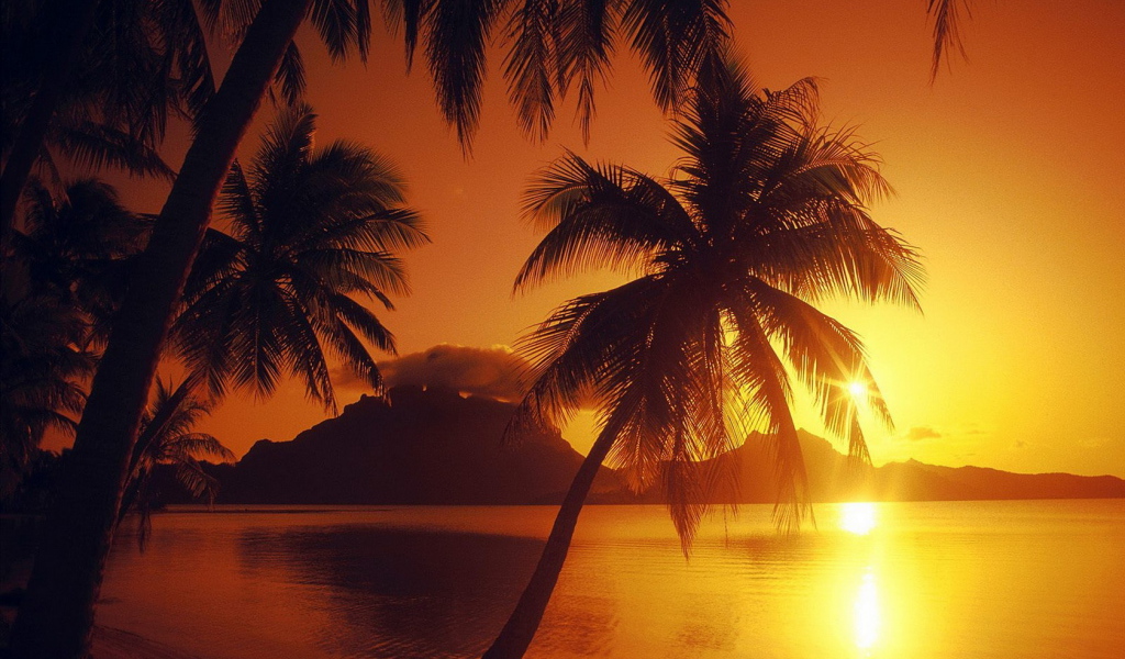 Закат на Филиппинах