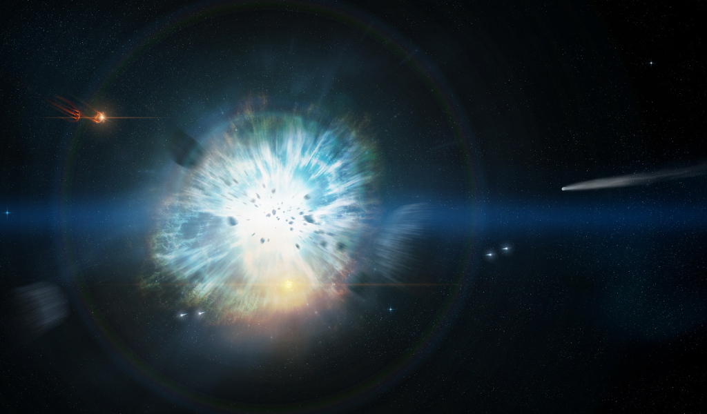 Космический взрыв