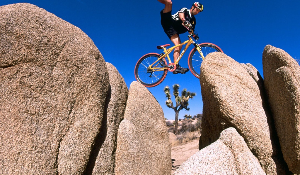 Велосипед в горах