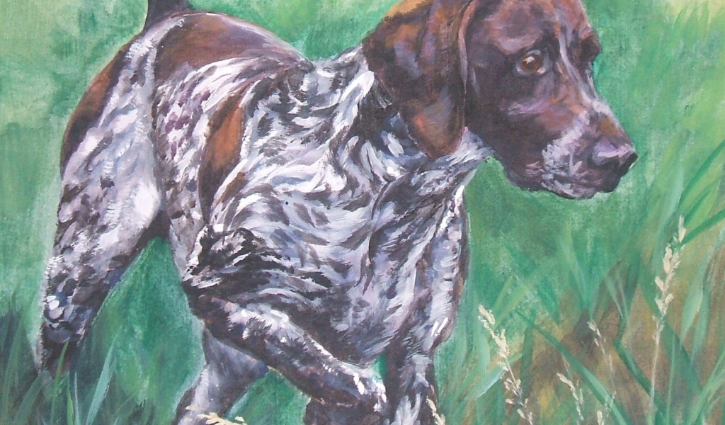 Красивая картина Пойнтера