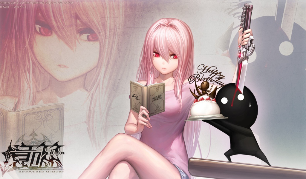 Аниме девочка с книгой