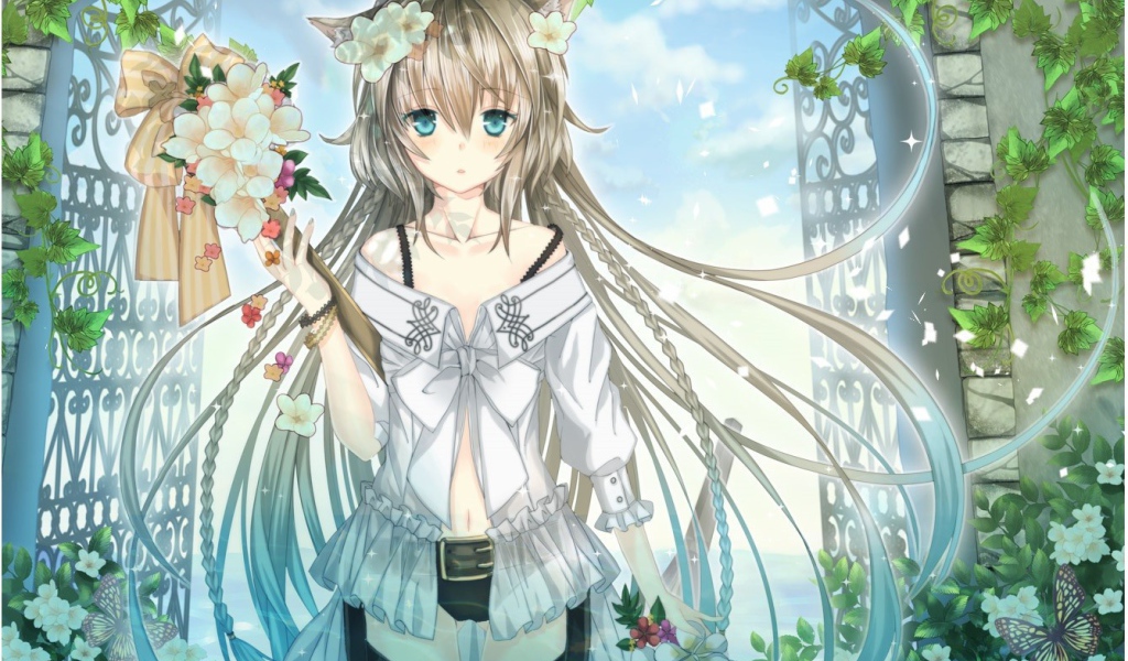 Аниме девушка Нозоми