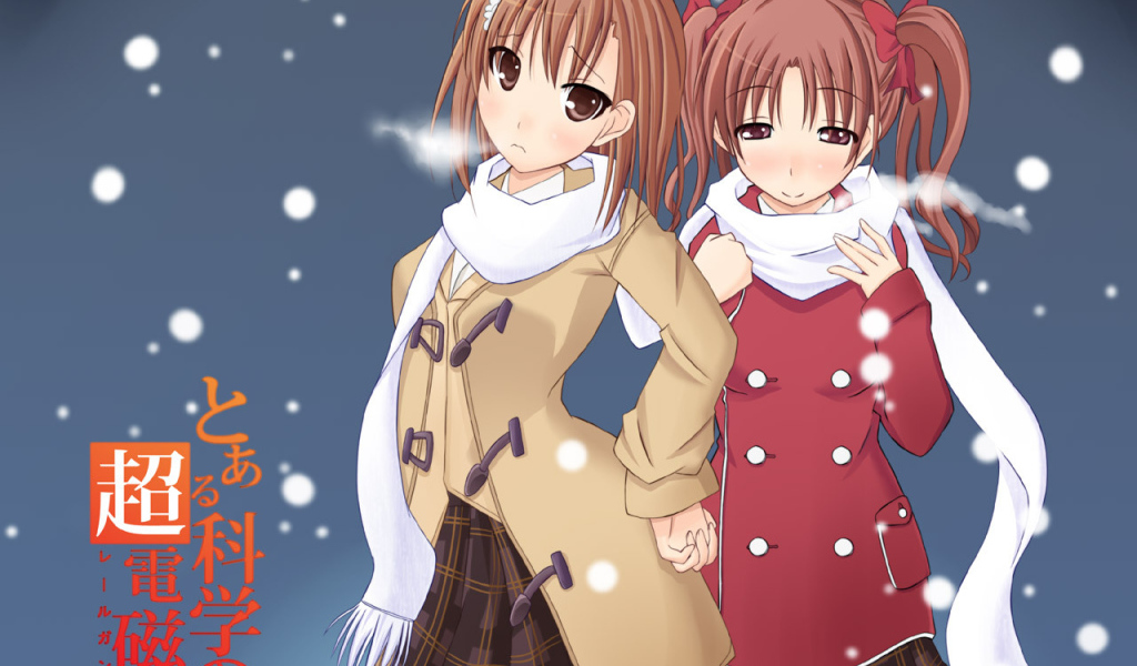 Девочки в зимней одежде