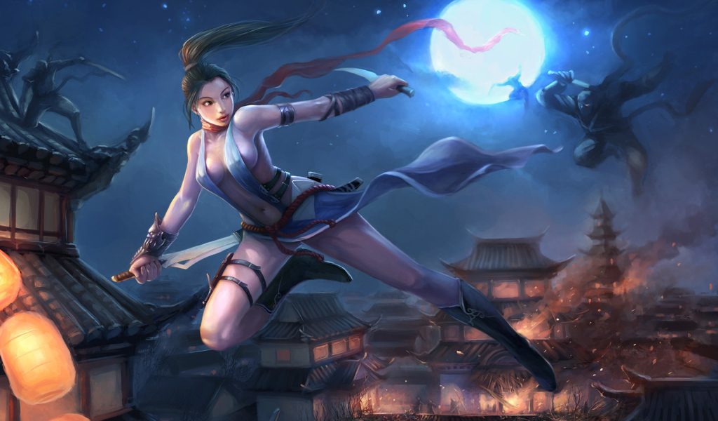 Девушки Ниндзя