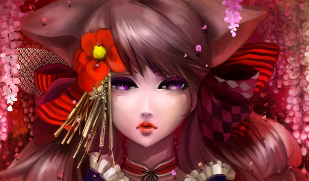 Девочка аниме Отоме