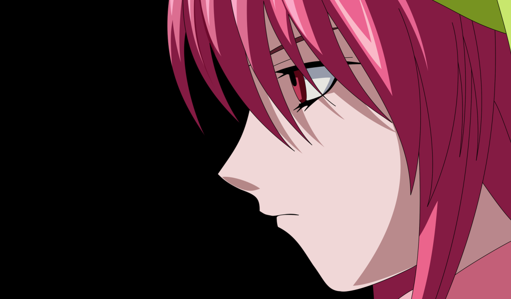 Девочка с бордовыми волосами