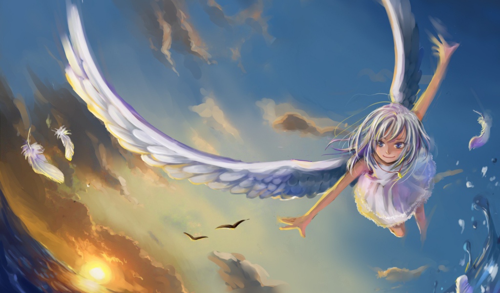 Девочка с крыльями