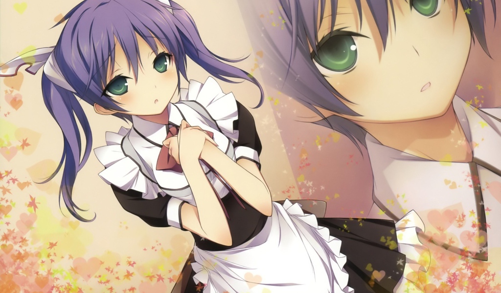 Девочка в школьном платье