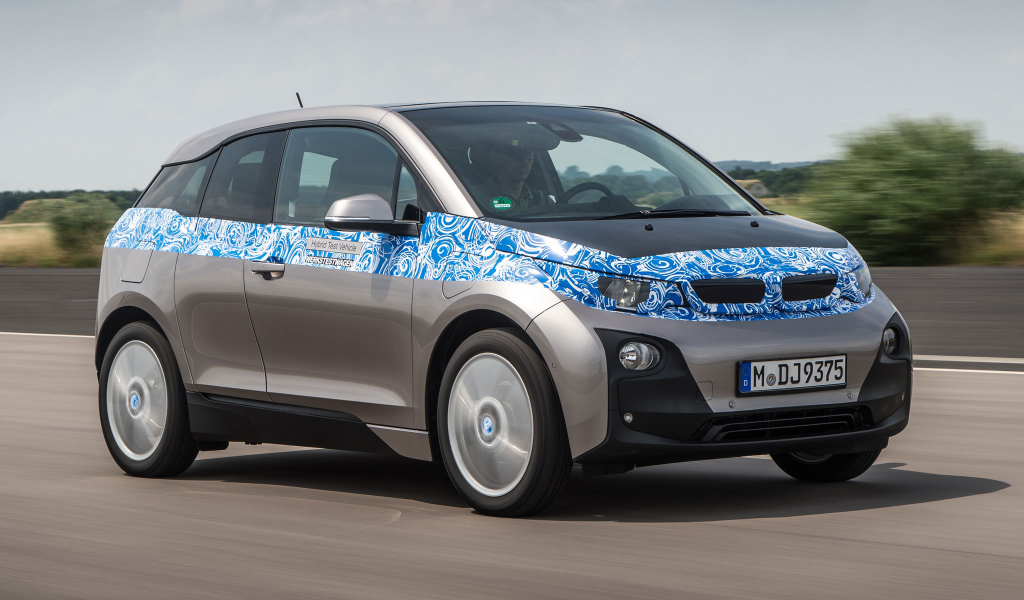 прототип BMW i3 тест-драйв