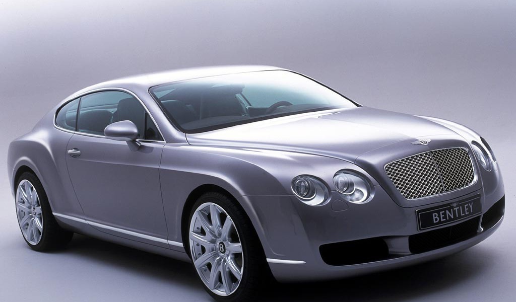 Серебристый Bentley