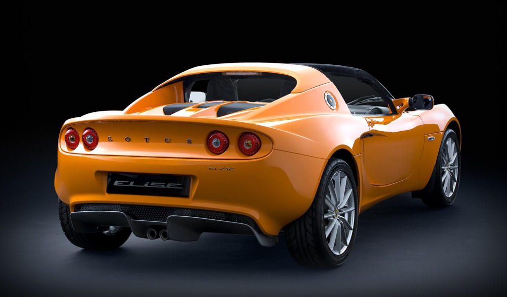 Lotus Elise оранжевый