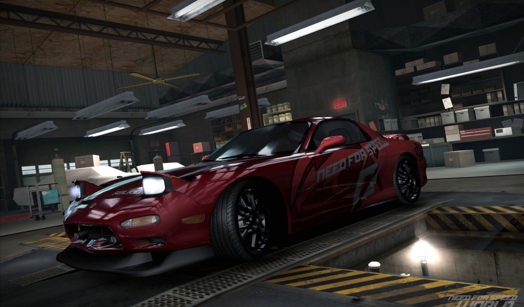 Мазда RX 7 из видеоигры