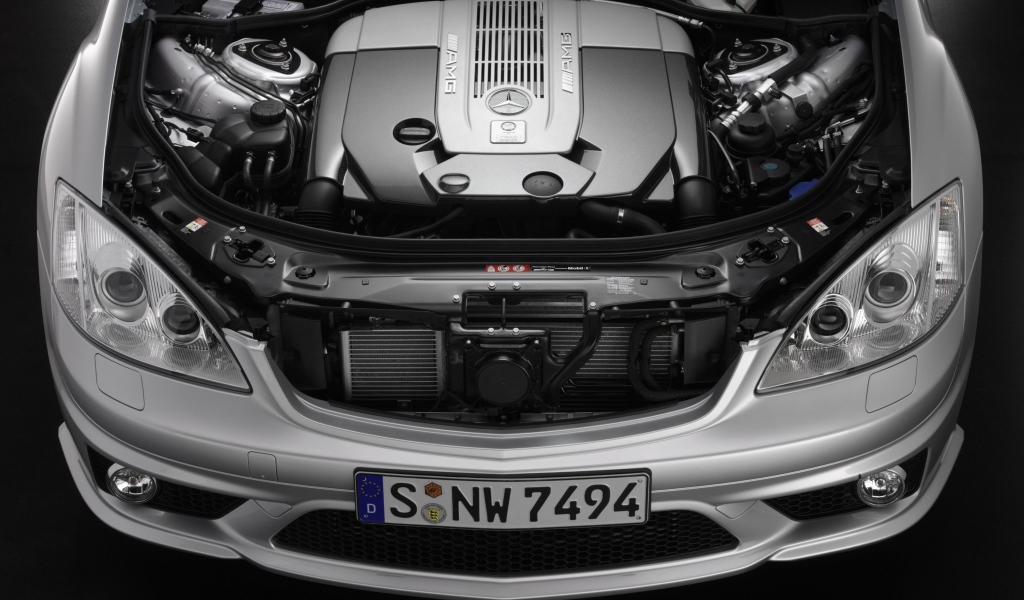 Mercedes-Benz S65 AMG под капотом