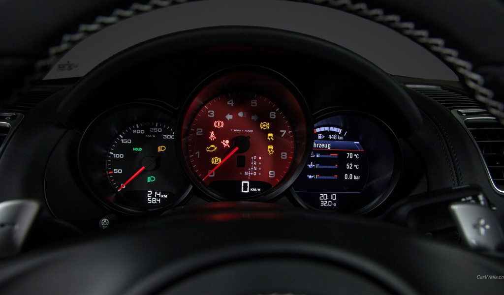 Приборная панель Порше