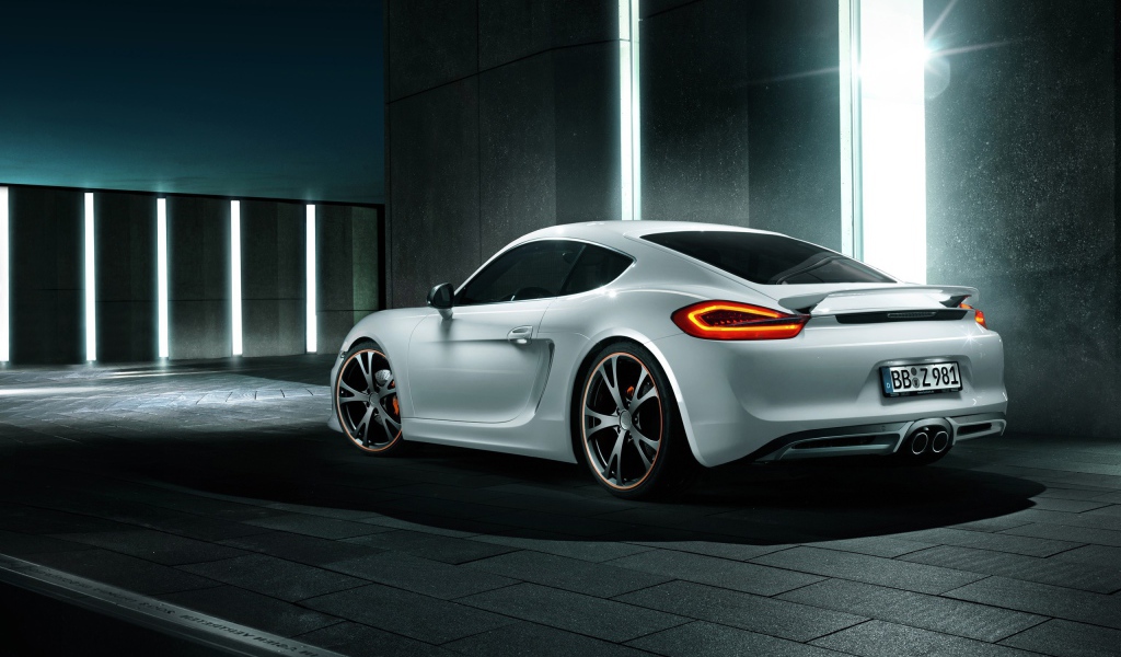 Порш в гараже