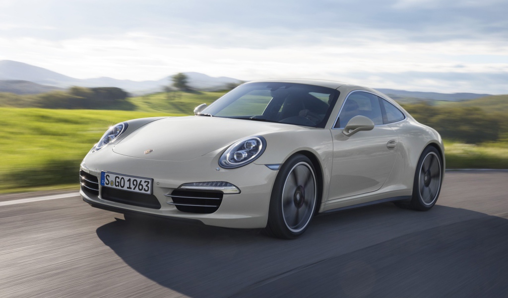 Белый Порше 911