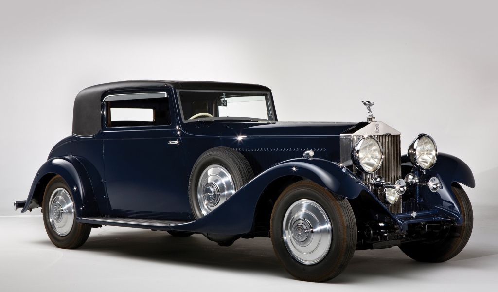 Роллс Ройс синий