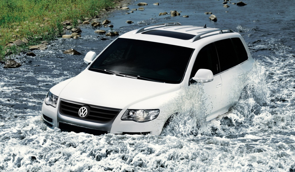 Фольксваген Туарег в работе