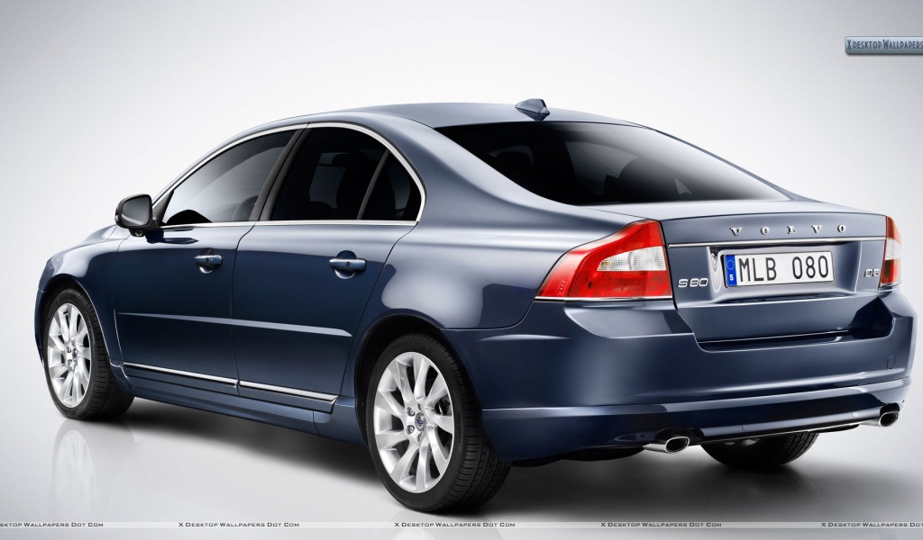 Потрясающий синий Volvo S80