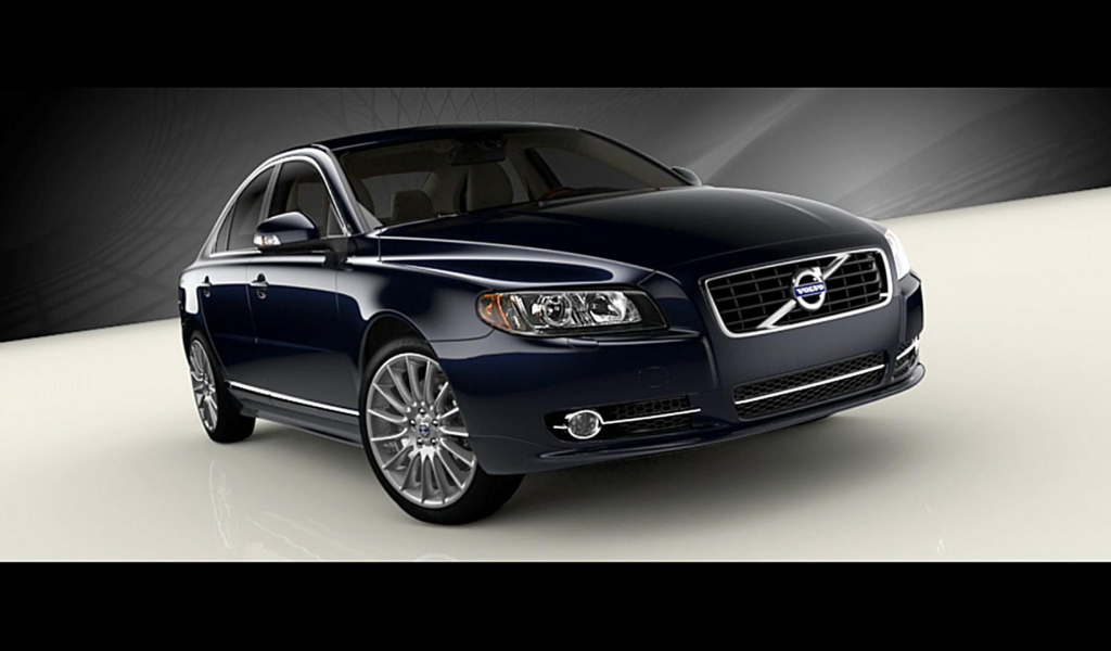 Темно-синий Volvo S80