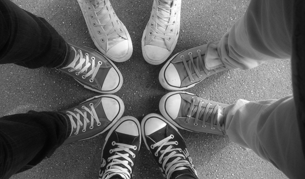 Круг обуви Converse