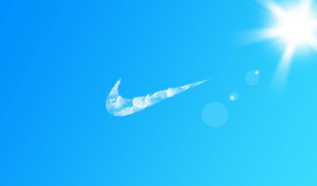 Nike в небе