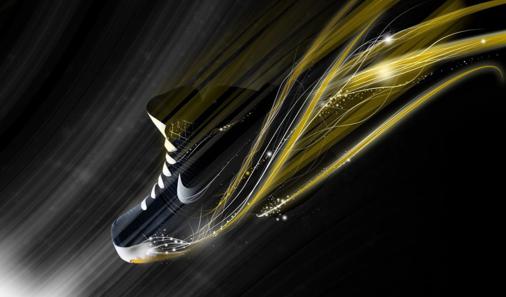 Nike кроссовки летает