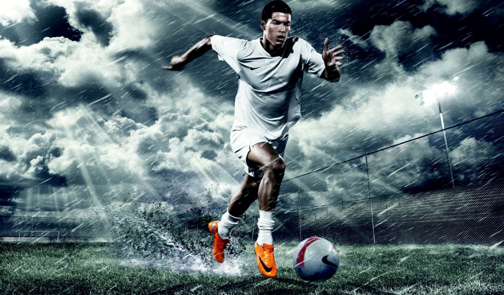 футбол одежда от Nike