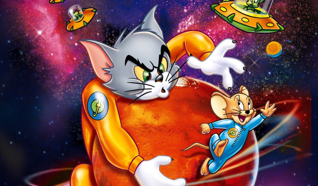 Мультфильм Том и Джерри в космосе