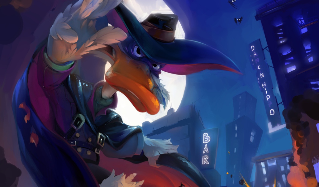 Черный плащ