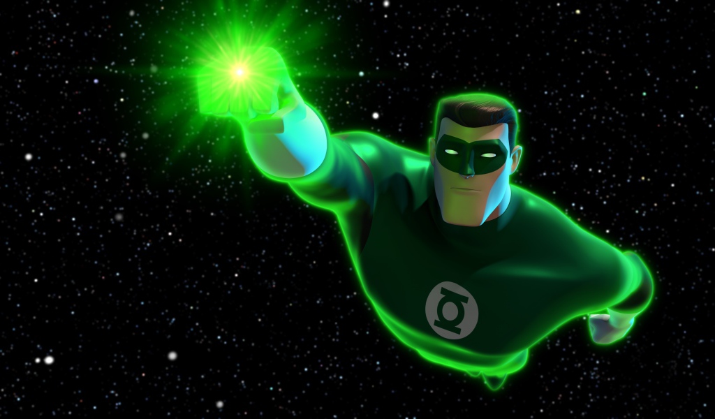 Зеленый Фонарь в пространстве