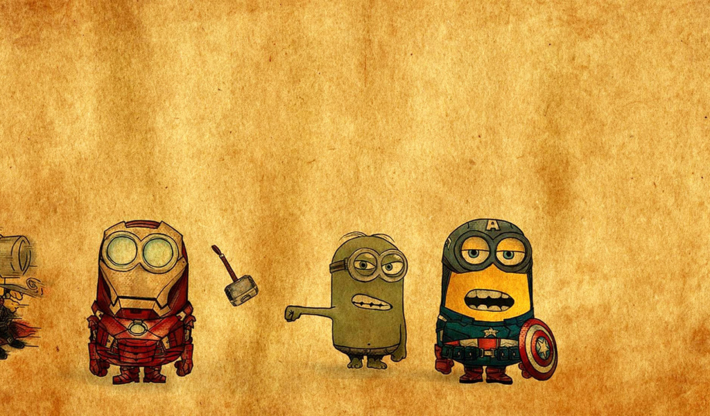 Миньоны супергерои