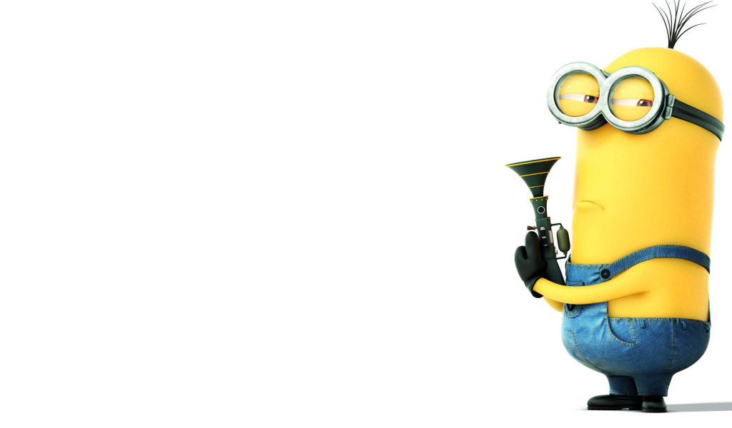 Миньоны агент с пистолетом