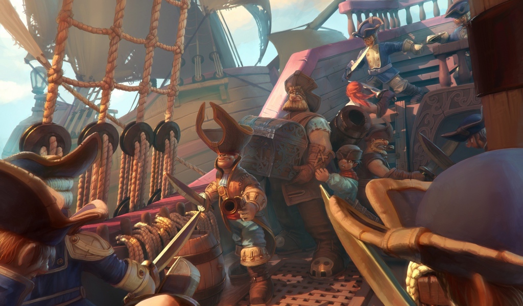 Монстры и пираты