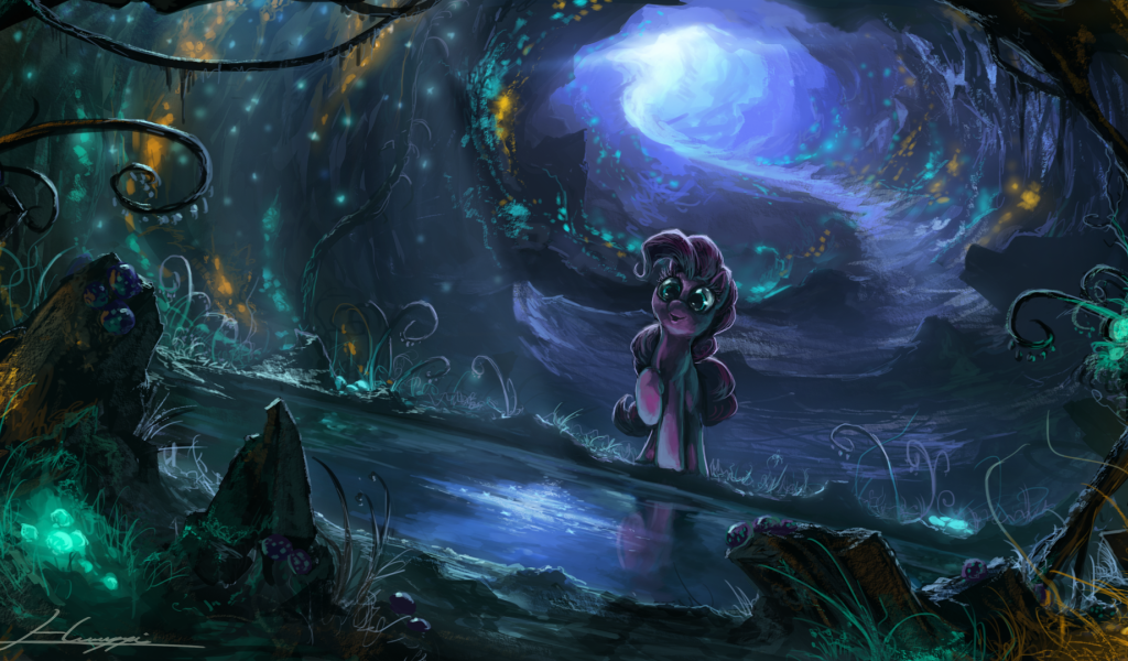 Мой маленький пони в пещере