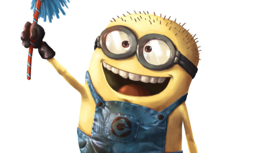 Глупый миньон из Мультфильмыа Миньоны