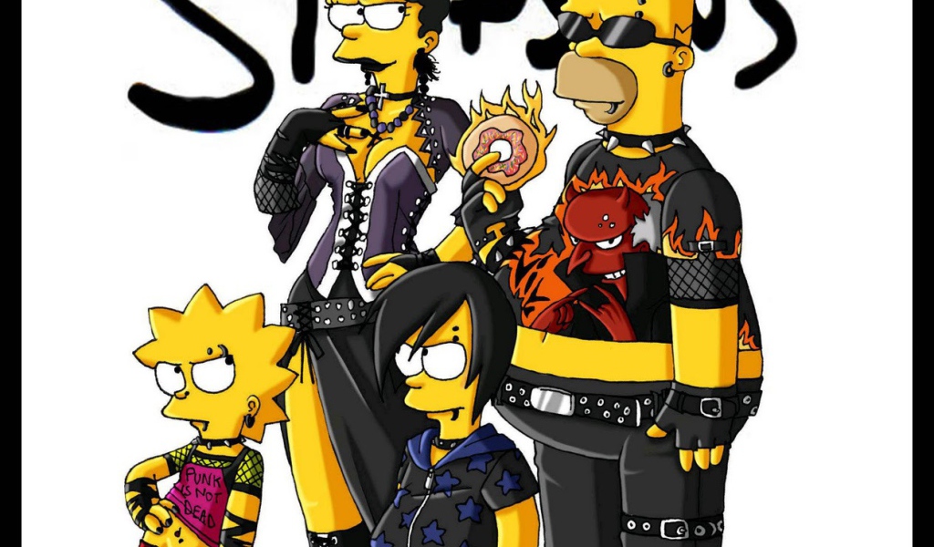 Симпсоны в черный