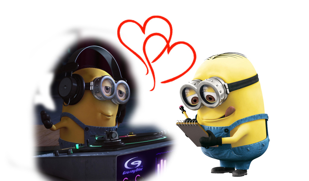 Мультфильм Миньоны они любят музыку