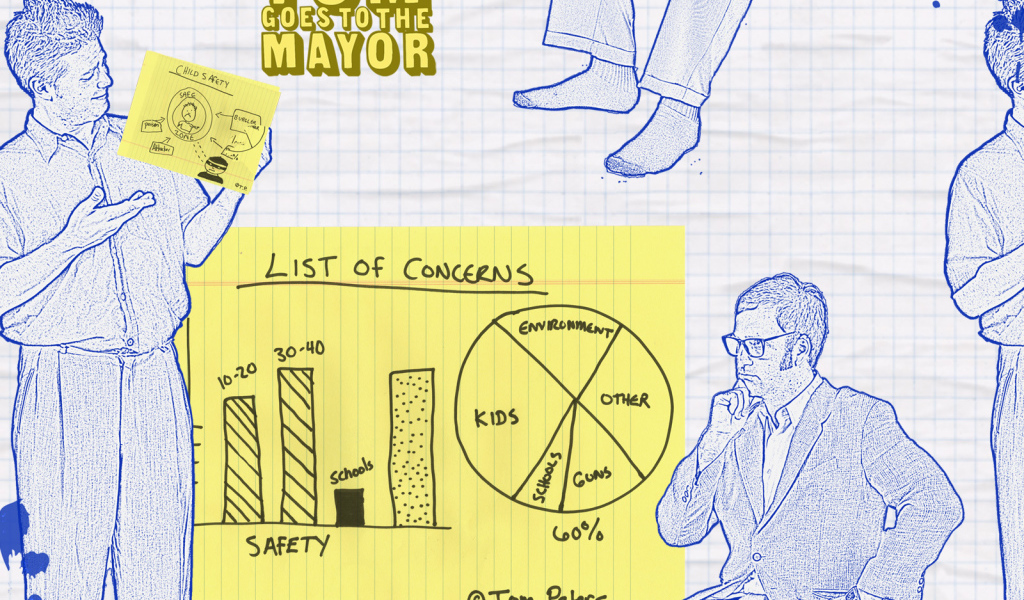 Том идёт к мэру