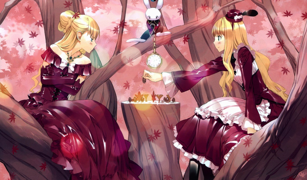 Алиса в стране чудес игра в шахматы