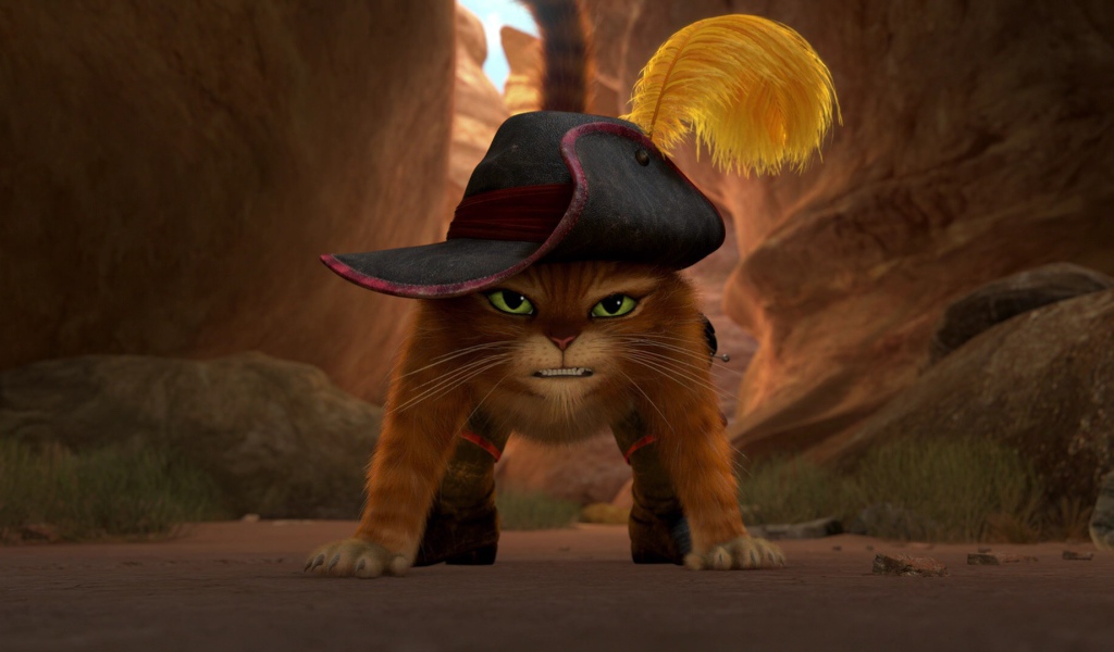 Мультфильм Дисней Кот в сапогах